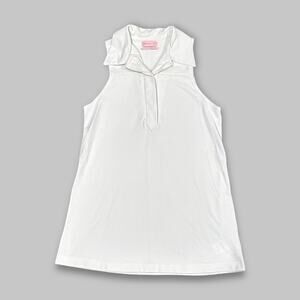Urban Outfitters White Sleeveless Polo Collared Top/ Dress – Women’s Size Small